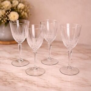 Luminarc Diamant Wine Glasses Set of 4 Cristal D Arques